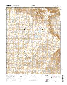 Foraker North 2016 topographic map thumbnail
