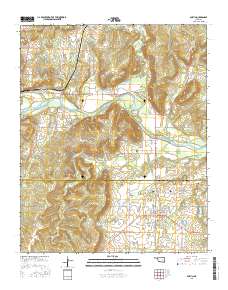 Dustin 2016 topographic map thumbnail