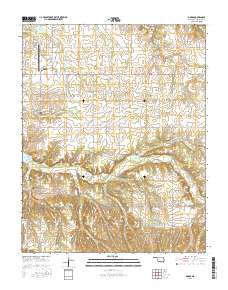 Dodge 2016 topographic map thumbnail