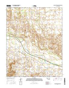 Glass Mountains NW 2016 topographic map thumbnail