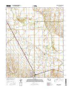 Geary North 2016 topographic map thumbnail