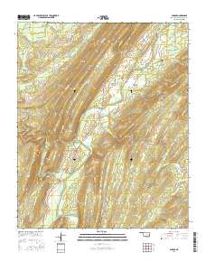 Dunbar 2016 topographic map thumbnail