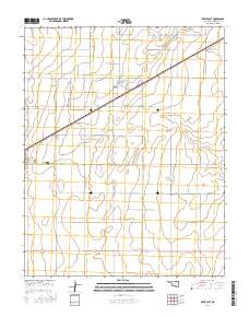 Keyes East 2016 topographic map thumbnail