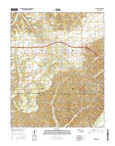 Kansas 2016 topographic map thumbnail