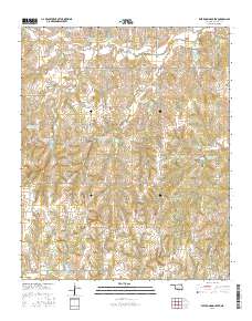 East Roaring Creek 2016 topographic map thumbnail