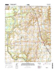 Inola 2016 topographic map thumbnail