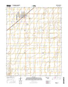 Hooker 2016 topographic map thumbnail