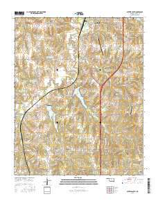 Guthrie South 2016 topographic map thumbnail