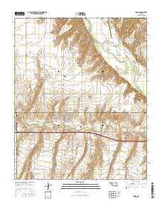 Hydro 2016 topographic map thumbnail
