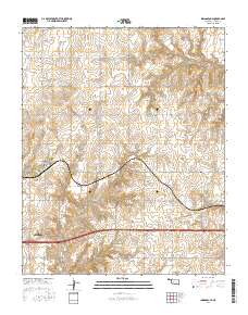 Indianapolis 2016 topographic map thumbnail