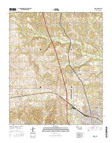Hugo 2016 topographic map thumbnail