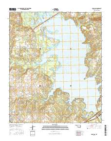 Hugo Dam 2016 topographic map thumbnail