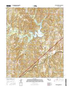 Heyburn Reservoir 2016 topographic map thumbnail