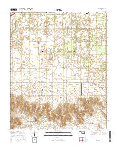 Delhi 2016 topographic map thumbnail