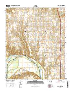 Marietta West 2016 topographic map thumbnail