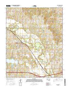 McLoud 2016 topographic map thumbnail