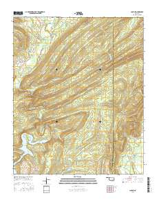 Lane NE 2016 topographic map thumbnail