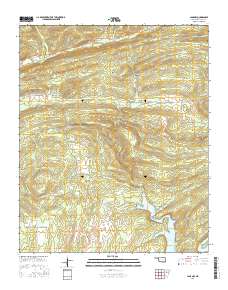 Lane NW 2016 topographic map thumbnail