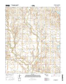 Hollister NE 2016 topographic map thumbnail