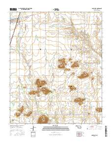 Lone Wolf 2016 topographic map thumbnail