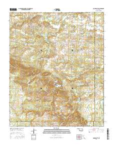 Harden City 2016 topographic map thumbnail