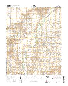 Hardesty SE 2016 topographic map thumbnail
