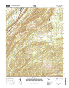 Limestone Gap 2016 topographic map thumbnail