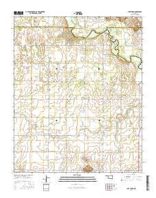 Lake Creek 2016 topographic map thumbnail