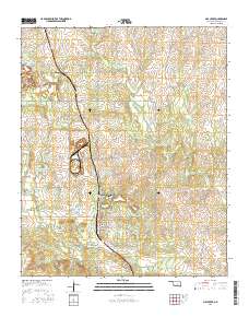 Mill Creek 2016 topographic map thumbnail