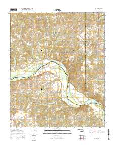 Konawa 2016 topographic map thumbnail