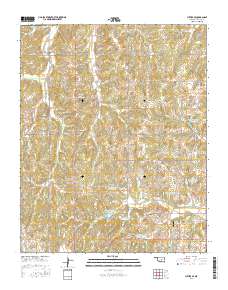 Luther SE 2016 topographic map thumbnail