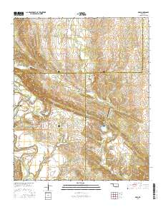 Nebo 2016 topographic map thumbnail