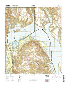 Lebanon 2016 topographic map thumbnail