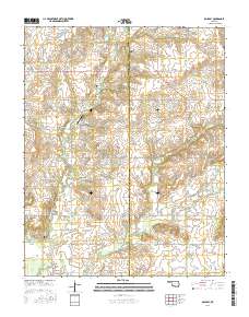 Oglesby 2016 topographic map thumbnail