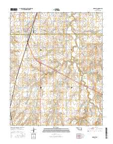 Okarche 2016 topographic map thumbnail