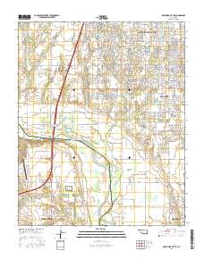 Oklahoma City SE 2016 topographic map thumbnail