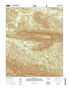 Leflore SE 2016 topographic map thumbnail