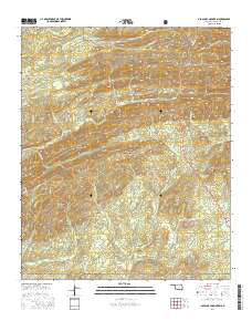 Old Glory Mountain 2016 topographic map thumbnail