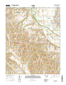 Newcastle 2016 topographic map thumbnail
