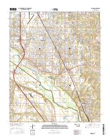 Norman 2016 topographic map thumbnail
