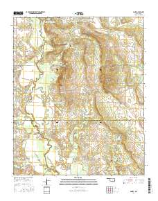 Olney 2016 topographic map thumbnail
