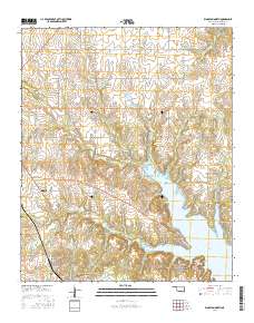 Kingston North 2016 topographic map thumbnail