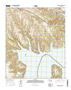 Kingston South 2016 topographic map thumbnail