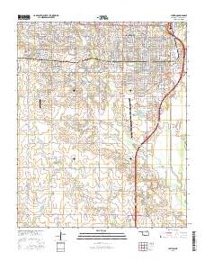 Lawton 2016 topographic map thumbnail