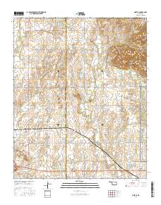 Odetta 2016 topographic map thumbnail