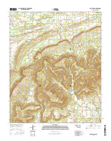 Potato Peaks 2016 topographic map thumbnail