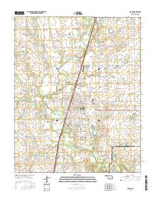 Pryor 2016 topographic map thumbnail
