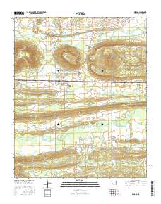Red Oak 2016 topographic map thumbnail