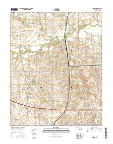 Red Rock 2016 topographic map thumbnail