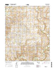 Shidler 2016 topographic map thumbnail